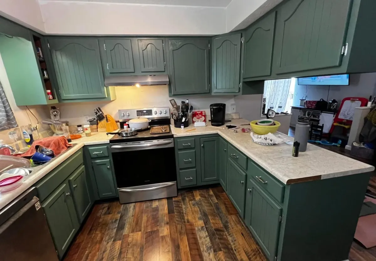 Kitchen after remodel by Jameson's Legacy Renovations, Dayton OH